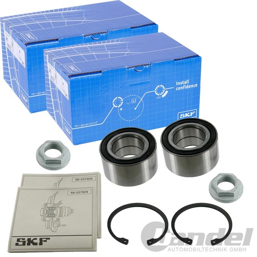 Skf radlagersatz hinten - 2x,